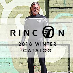 2018 RINCON WINTER CATALOG 掲載！