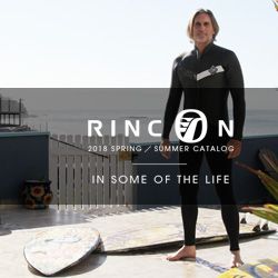 2018SS RINCON WETSUITS MENSカタログ掲載！