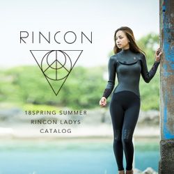 2018 RINCON SPRING SUMMER CATALOG LADYSモデル掲載！