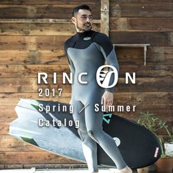 2017SS RINCON WETSUITS MENSカタログ掲載！